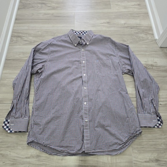 Tailorbyrd Other - Tailorbyrd Shirt Mens Button Shirt Blue Red Check 2XL